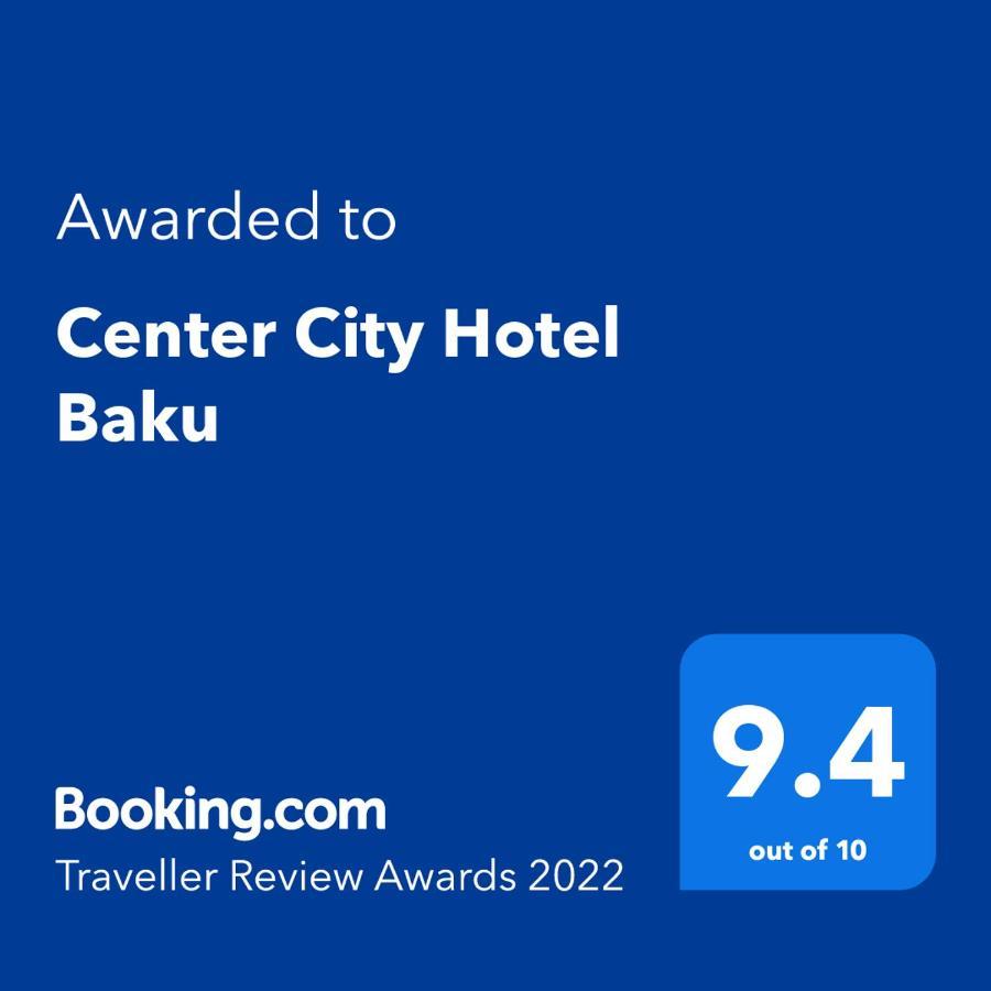 Center City Hotel Baku Exteriör bild